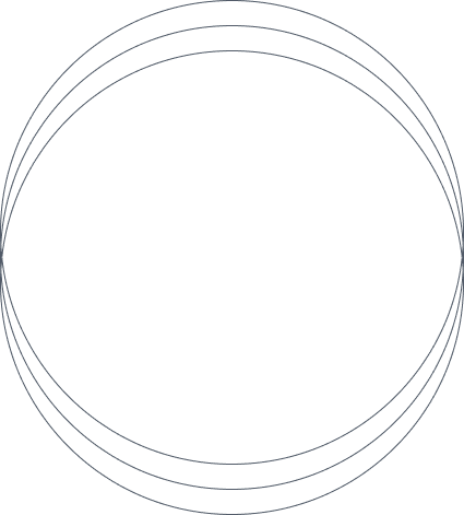 Decoration circles gray